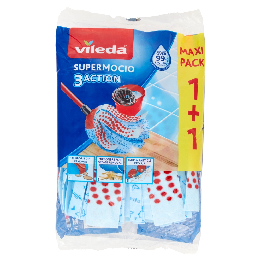 Vileda Supermocio 3Action 2 pz